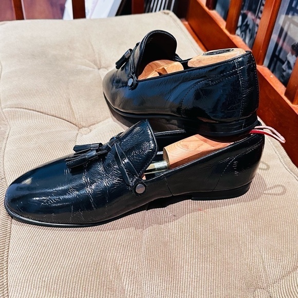 Aldo Tassel Patent Leather Loafers. - Picture 13 of 14